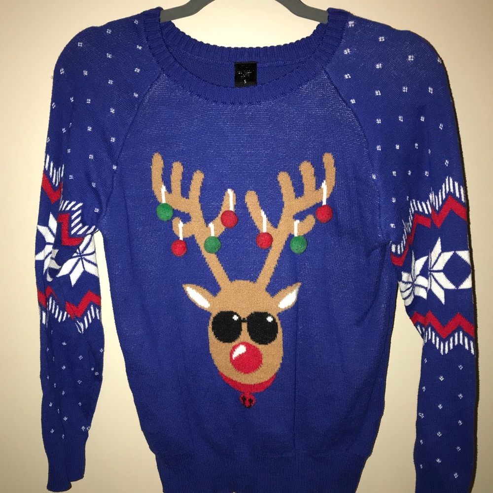 Reindeer Ugly Christmas Sweater